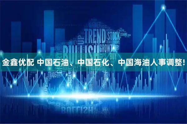 金鑫优配 中国石油、中国石化、中国海油人事调整!